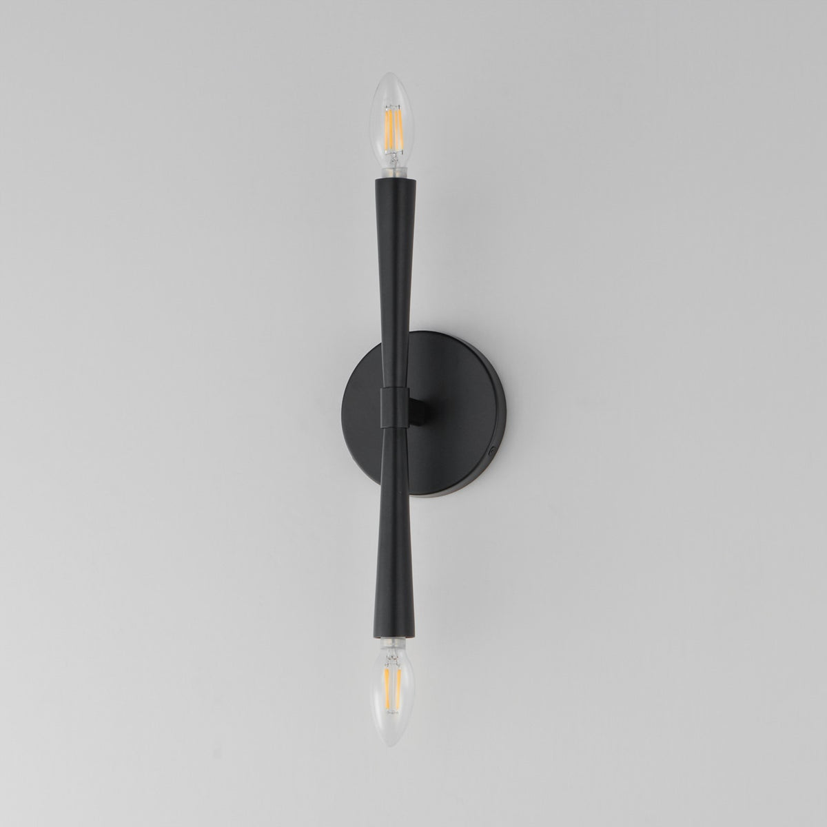 Maxim Lighting Rome 2 Light 13.5" Wall Sconce, Black