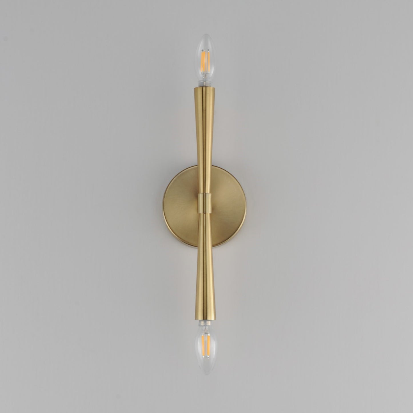 Maxim Lighting Rome 2 Light 13.5" Wall Sconce, Satin Brass