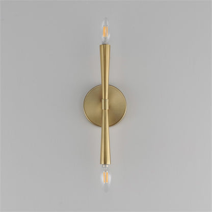 Maxim Lighting Rome 2 Light 13.5" Wall Sconce, Satin Brass