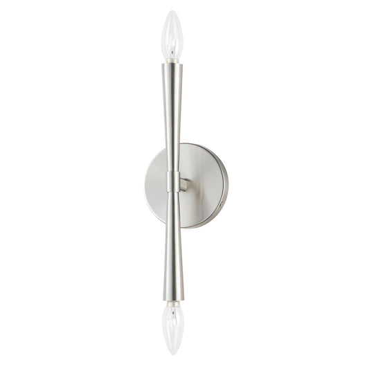Maxim Lighting Rome 2 Light 13.5" Wall Sconce, Satin Nickel