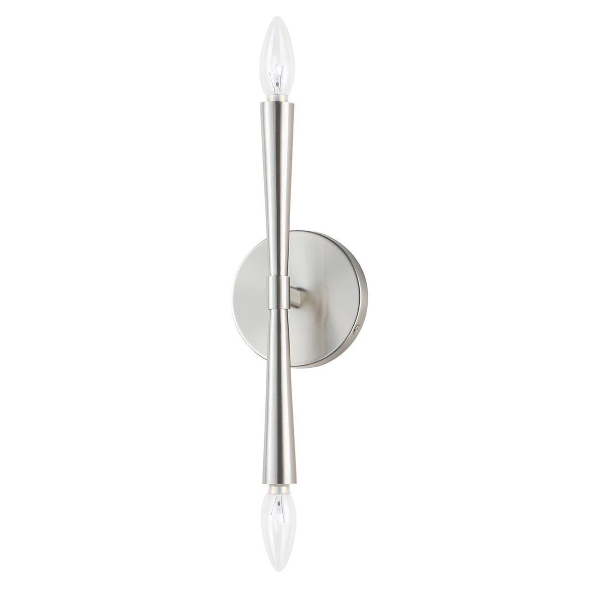 Maxim Lighting Rome 2 Light 13.5" Wall Sconce, Satin Nickel