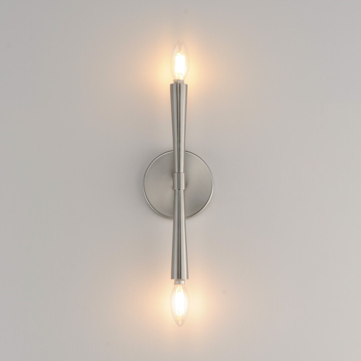 Maxim Lighting Rome 2 Light 13.5" Wall Sconce, Satin Nickel