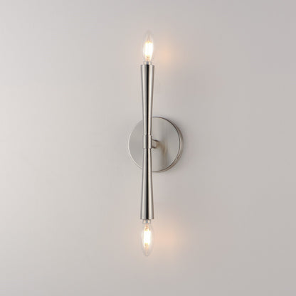 Maxim Lighting Rome 2 Light 13.5" Wall Sconce, Satin Nickel