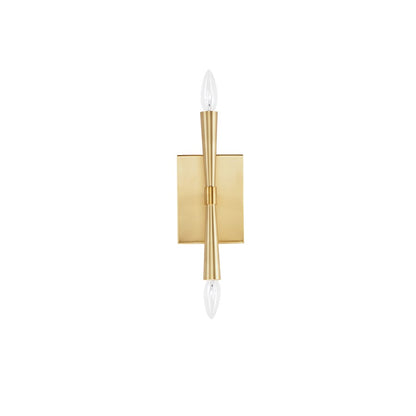 Maxim Lighting Rome 2-Light Wall Sconce, Satin Brass