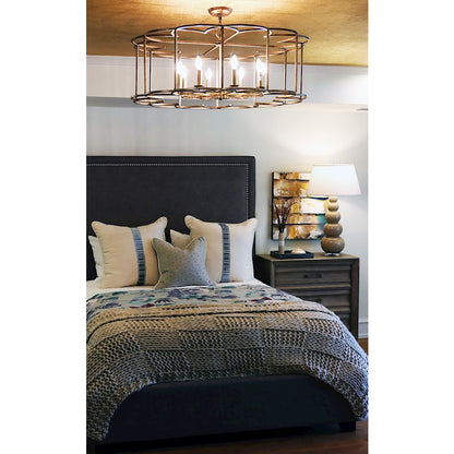 Helix Chandelier, Bronze Fusion