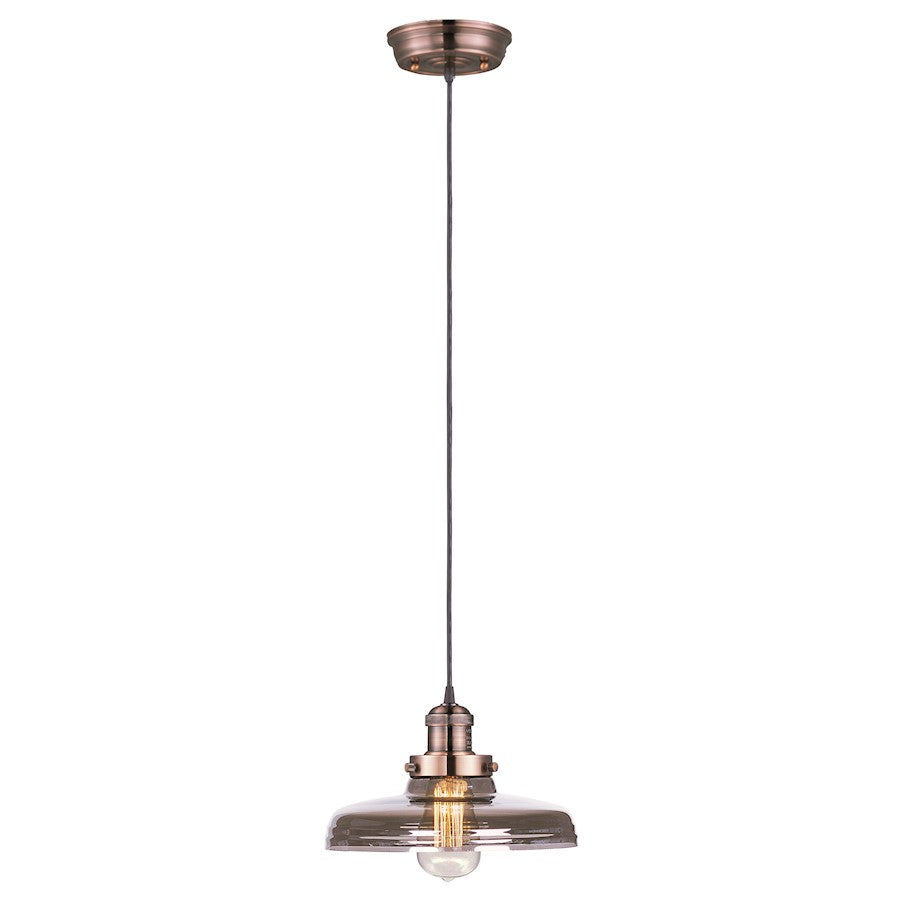 Maxim Lighting Mini Hi-Bay 1-Light Pendant in Antique Copper