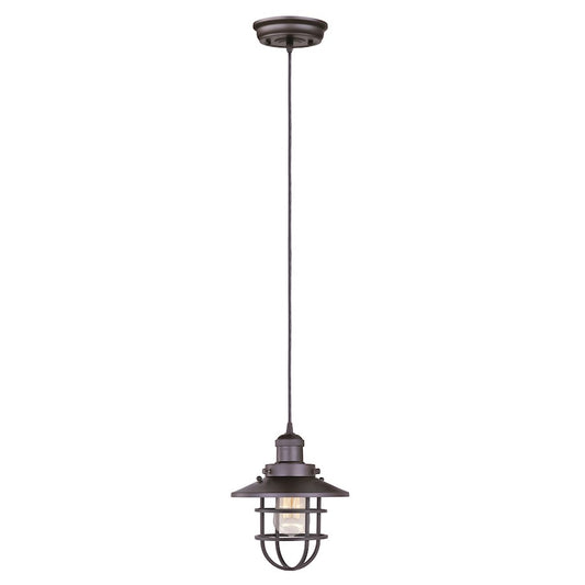 Maxim Lighting Mini Hi-Bay 1 Light Pendant, Bronze