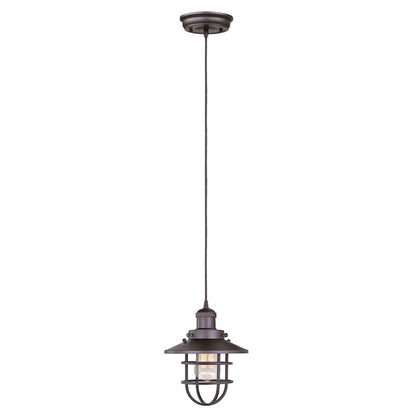 Maxim Lighting Mini Hi-Bay 1 Light Pendant, Bronze