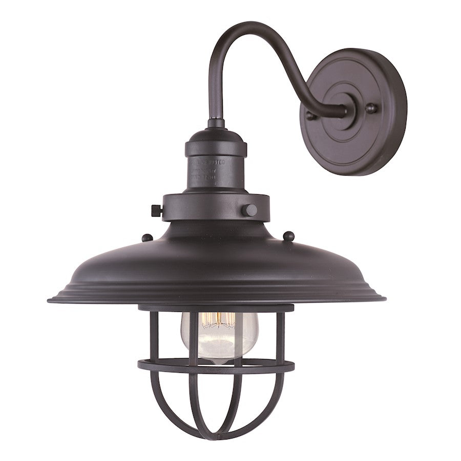 Maxim Lighting Mini Hi Bay 1 Light Wall Sconce, Bronze