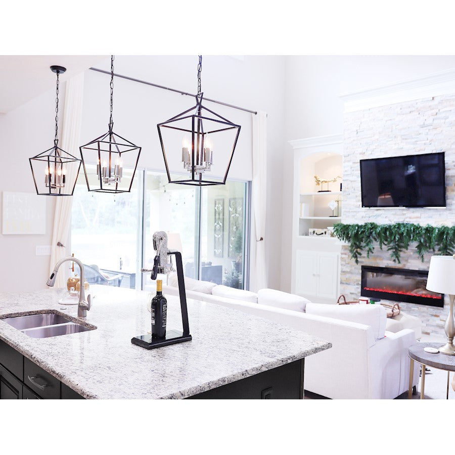 4-Light Mini Chandelier