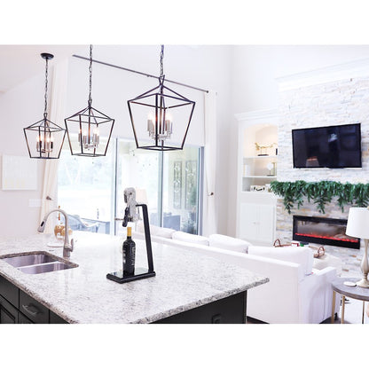 4-Light Mini Chandelier