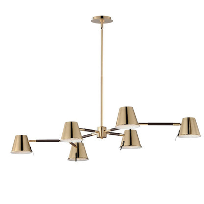 Carlo Chandelier, Dark Bronze