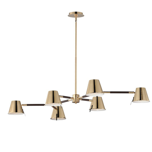 Carlo Chandelier, Dark Bronze