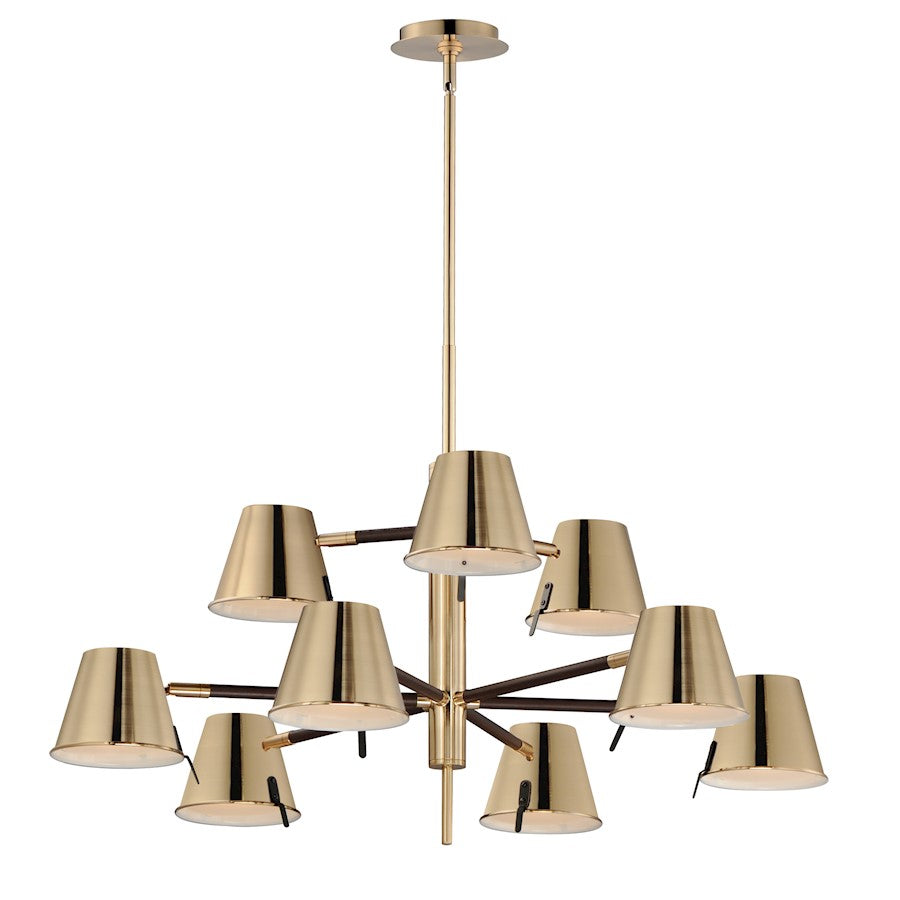 Carlo Chandelier, Dark Bronze