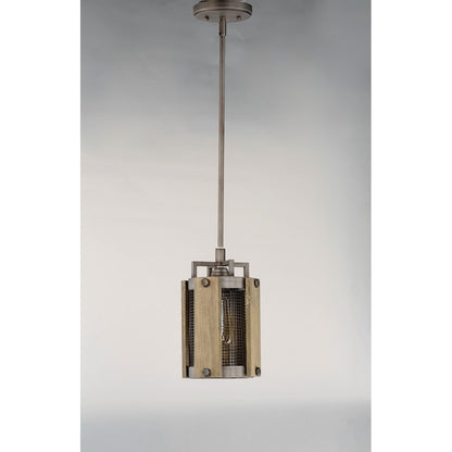 Mini Pendant, Barn Wood