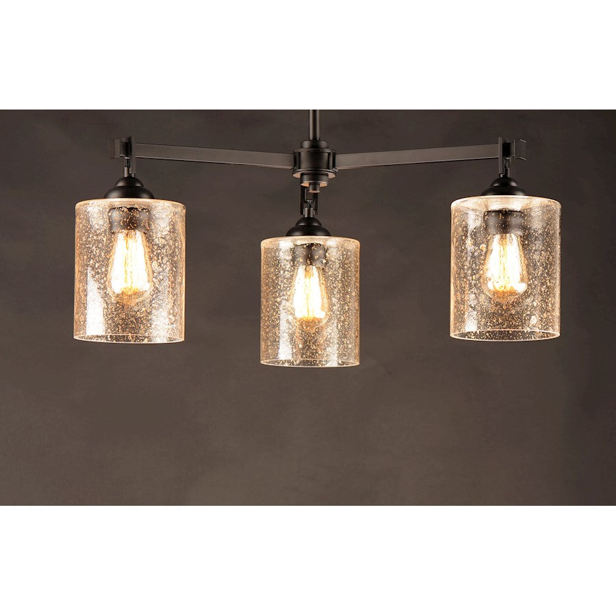 Stonehenge Chandelier, Bronze