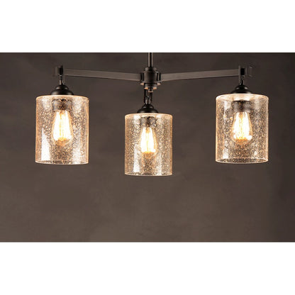 Stonehenge Chandelier, Bronze