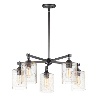 Stonehenge Chandelier, Bronze