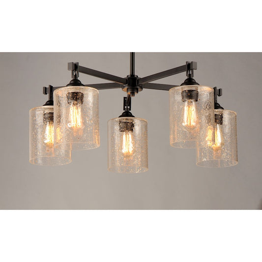 Stonehenge Chandelier, Bronze