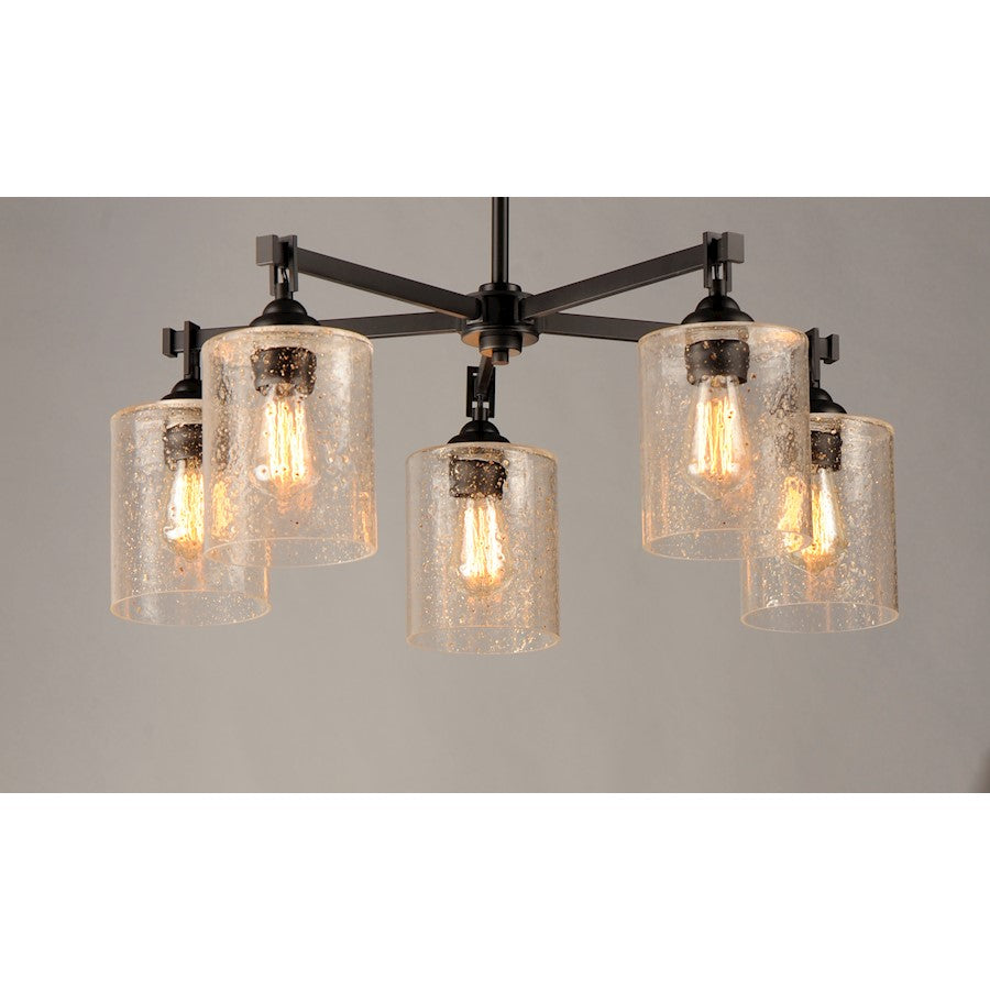 Stonehenge Chandelier, Bronze