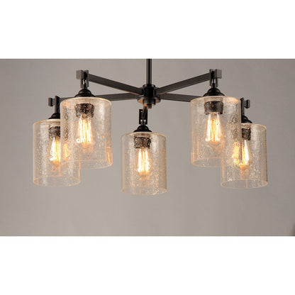 Stonehenge Chandelier, Bronze