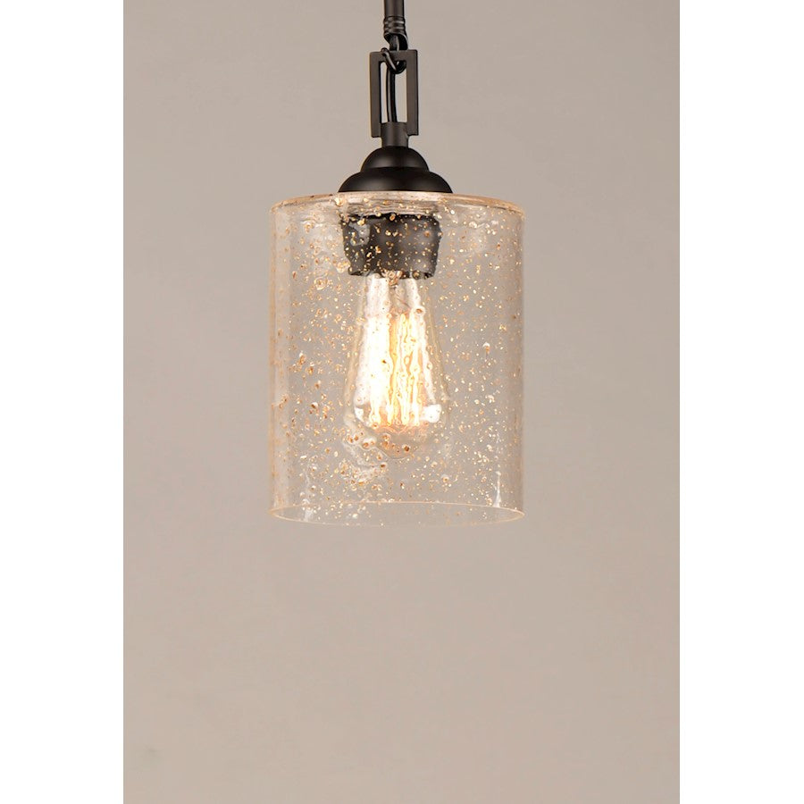 1 Light Pendant, Bronze