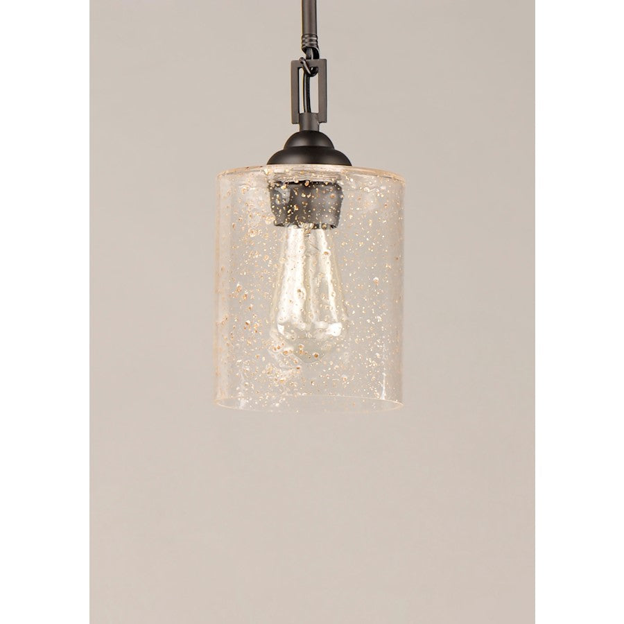 1 Light Pendant, Bronze