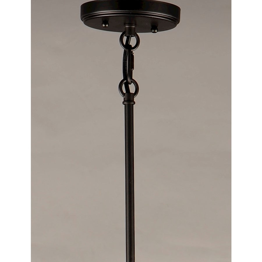 1 Light Pendant, Bronze