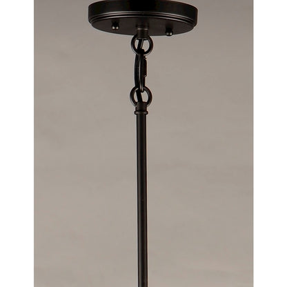 1 Light Pendant, Bronze