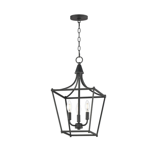 Maxim Lighting Clifton 3 Light 20.75" Single Pendant, Black