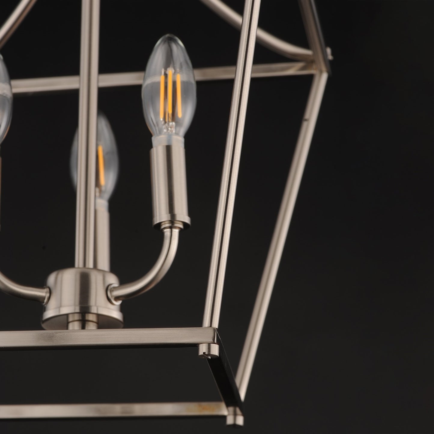 Maxim Lighting Clifton 3 Light 20.75" Single Pendant, Satin Nickel