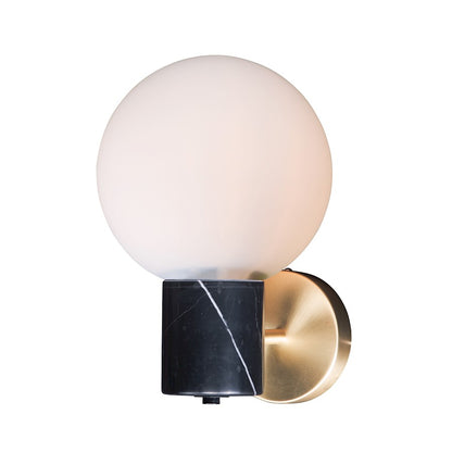 Maxim Lighting Vesper-Wall Sconce, Satin Brass/Black