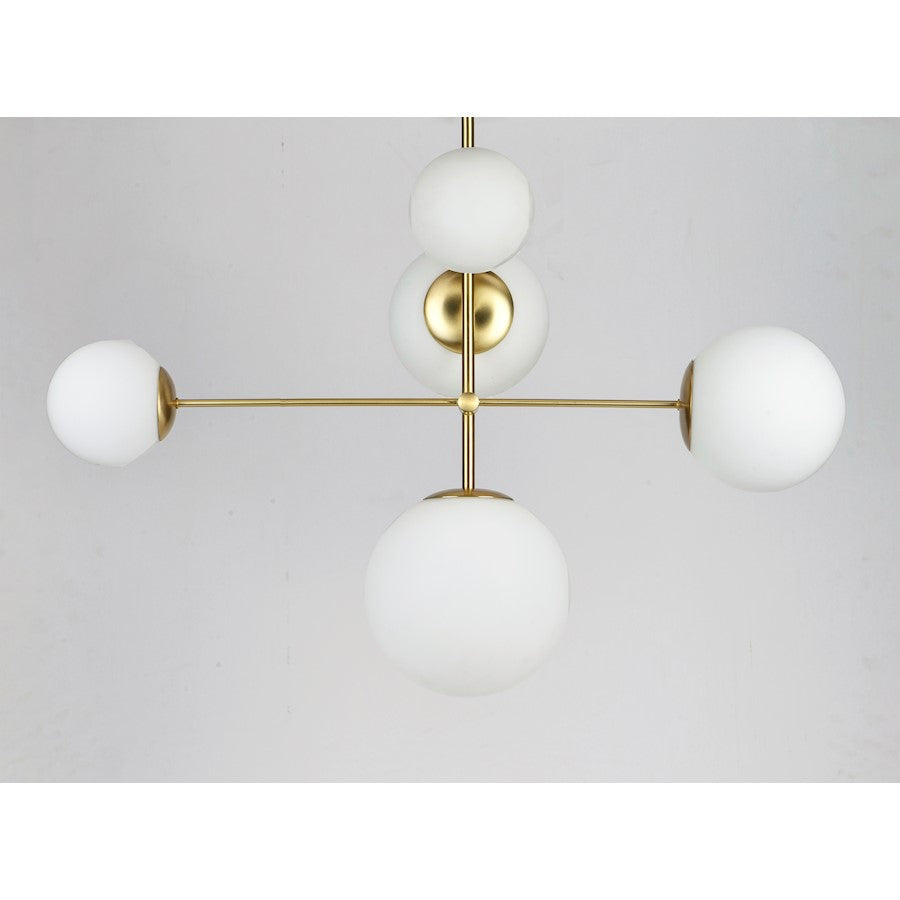 Maxim Lighting Vesper-Suspension Pendant, Satin Brass/Black