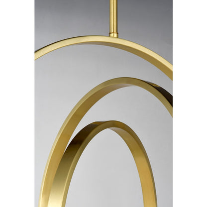 Maxim Lighting Coronet-Single Pendant, Satin Brass