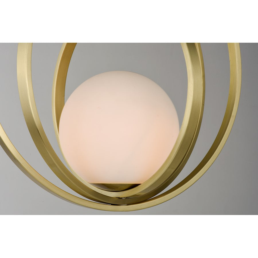 Maxim Lighting Coronet-Single Pendant, Satin Brass