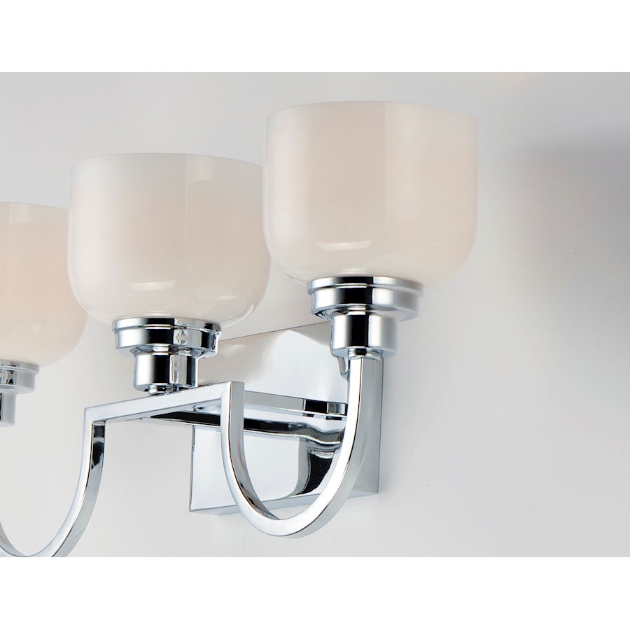 Bathroom Vanity Light, Polished Chrome