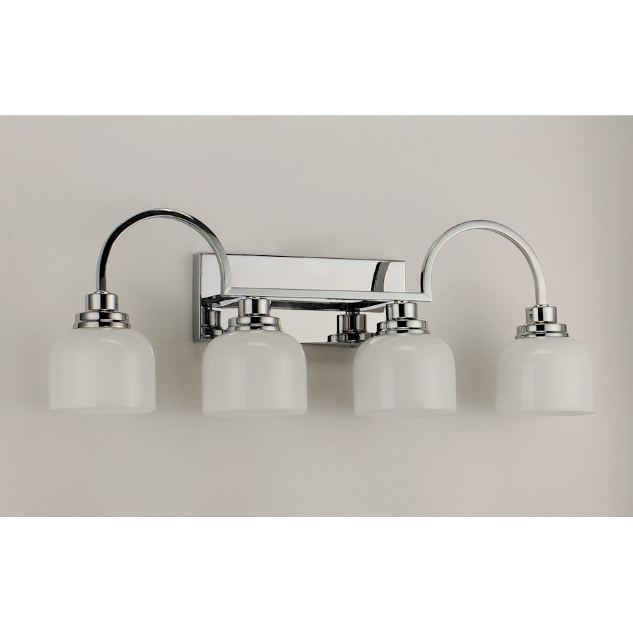 Bathroom Vanity Light, Polished Chrome