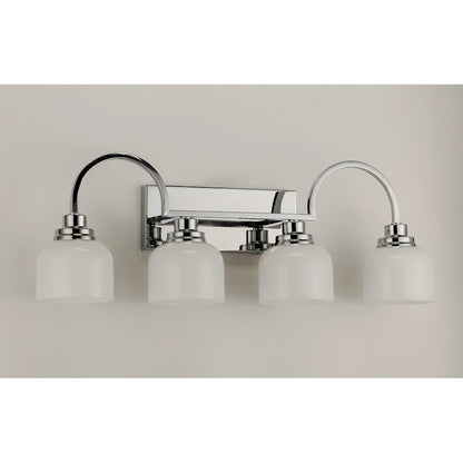 Bathroom Vanity Light, Polished Chrome