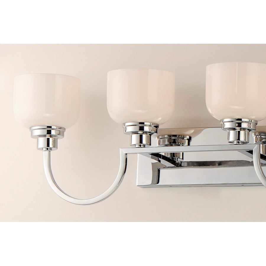 Bathroom Vanity Light, Polished Chrome