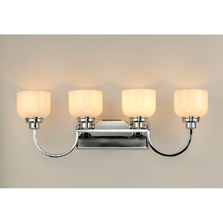 Bathroom Vanity Light, Polished Chrome