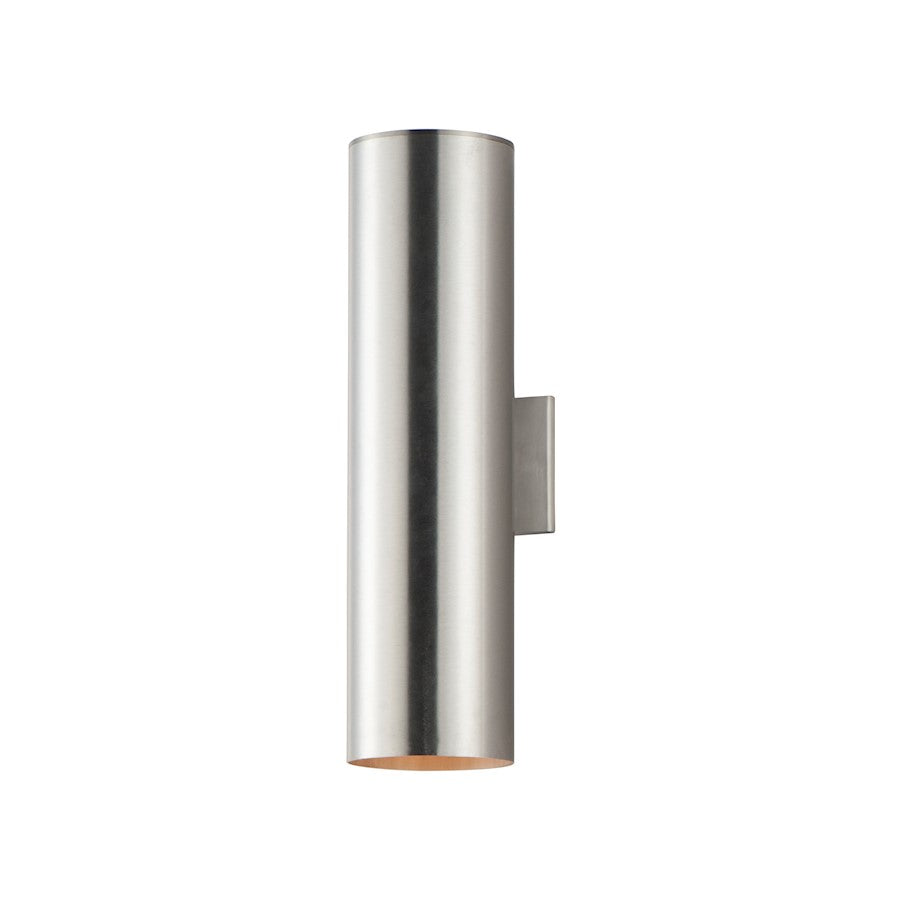 Maxim Lighting Outpost 60W 2-Light 22" Outdoor Sconce, Aluminum