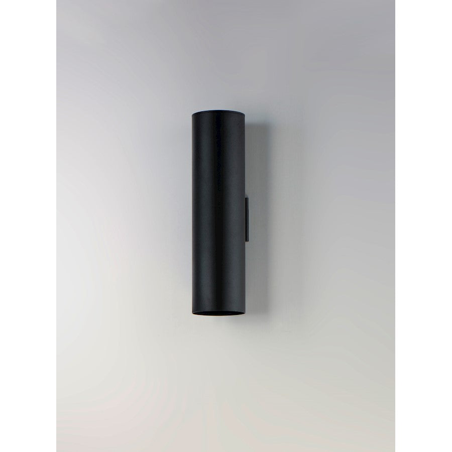 Maxim Lighting Outpost 60W 2-Light 22"H Outdoor Wall Sconce, Black