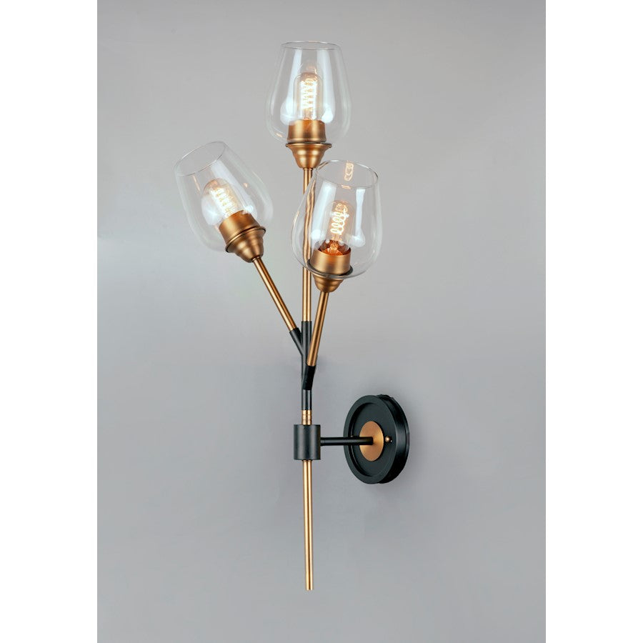 3 Light Wall Sconce