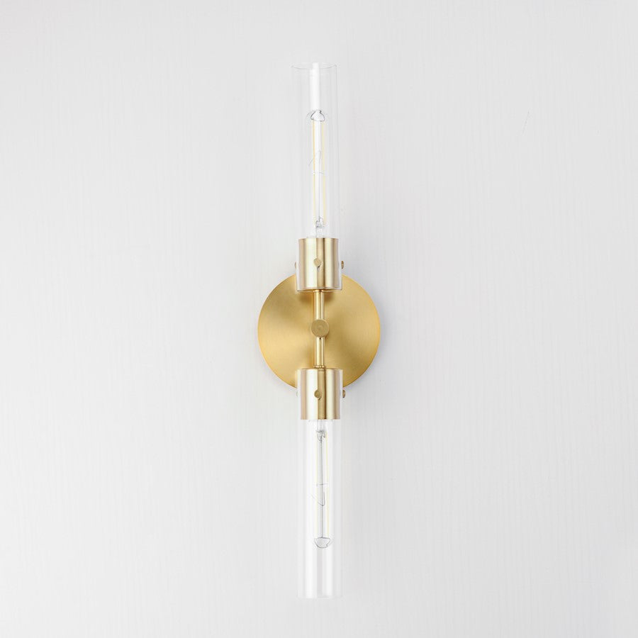 2 Light Wall Sconce