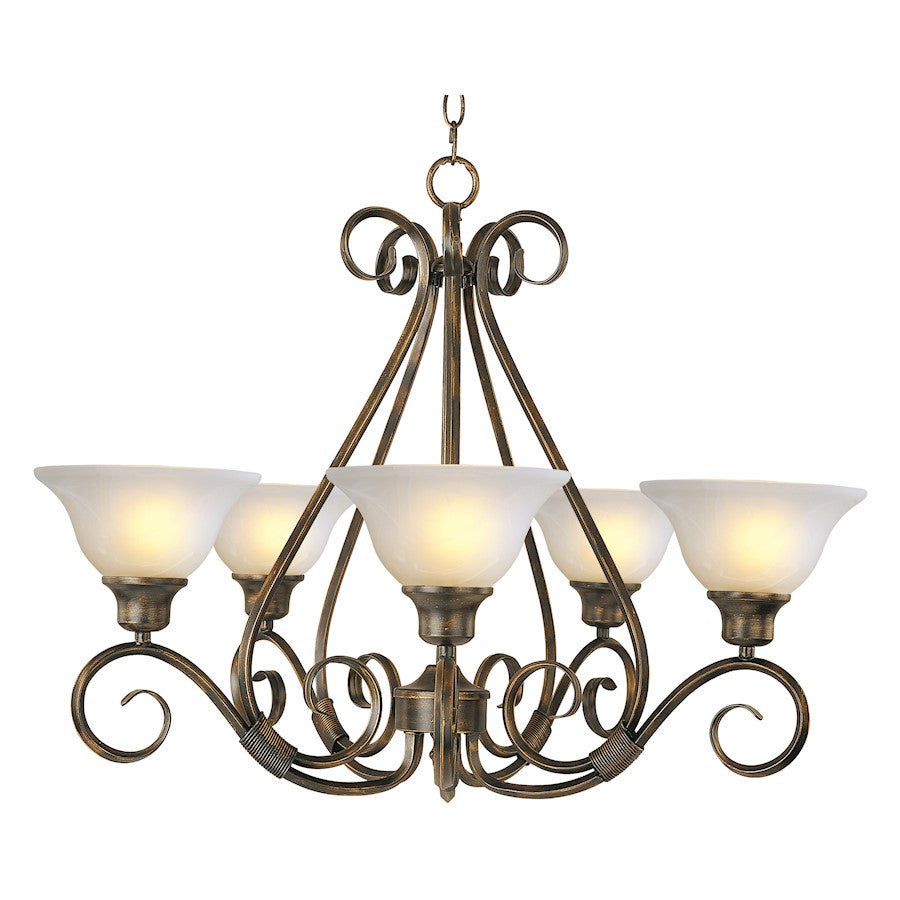 Maxim Lighting Pacific 5-Light Chandelier Kentucky Bronze