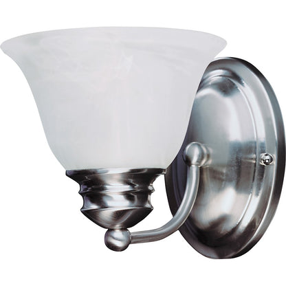 Maxim Lighting Malibu 1-Light Wall Sconce Satin Nickel