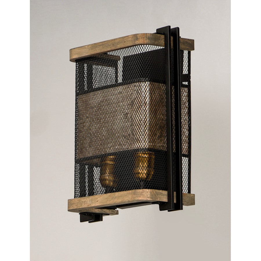 2 Light Wall Sconce