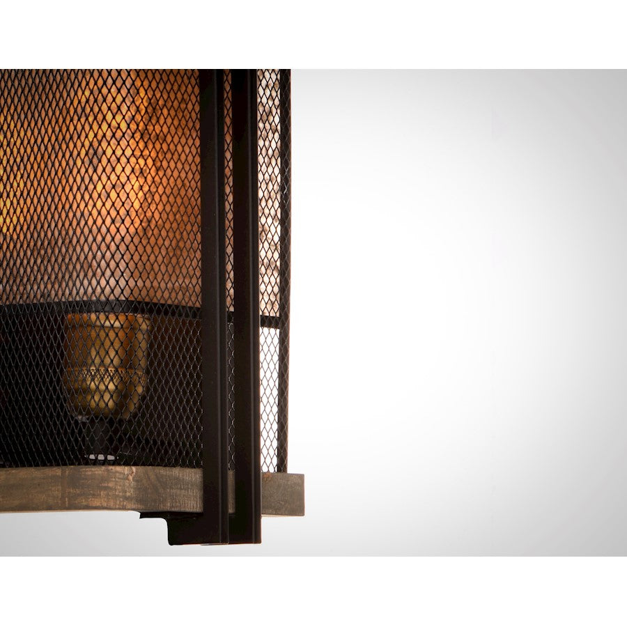 2 Light Wall Sconce