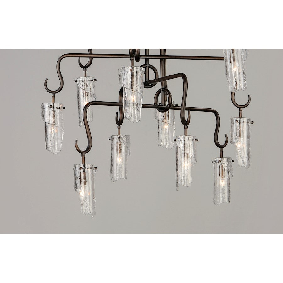 Citadel Chandelier, Chestnut Bronze