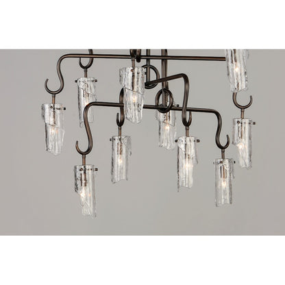 Citadel Chandelier, Chestnut Bronze
